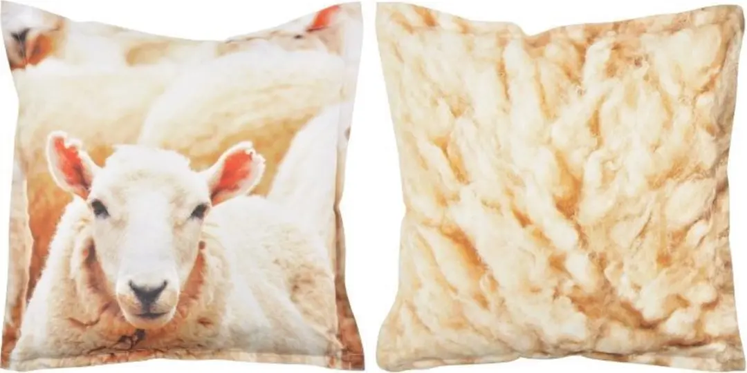 Nature Print Buitenkussen schaap L