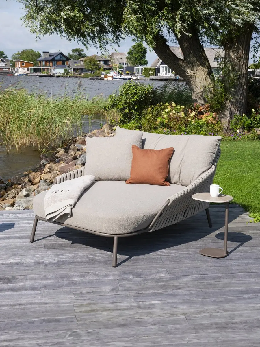 4 Seasons Outdoor Montera Dagbed 2-zits - Latte - afbeelding 2 van 6