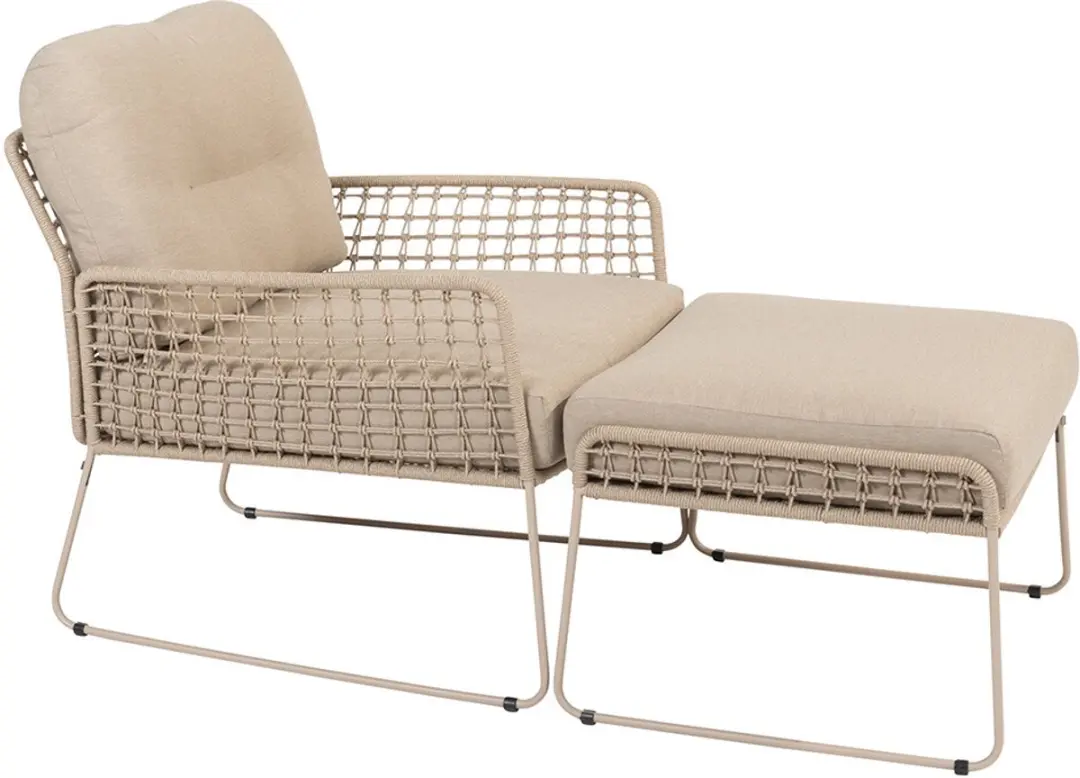 4 Seasons Albano Loungestoel - Latte - afbeelding 2 van 6