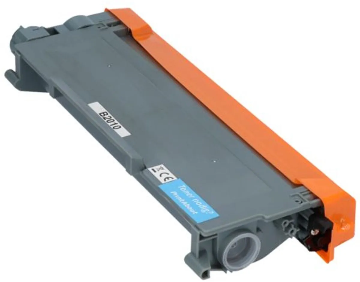 PrintAbout Brother TN-2010 Toner Zwart - 2 Stuks