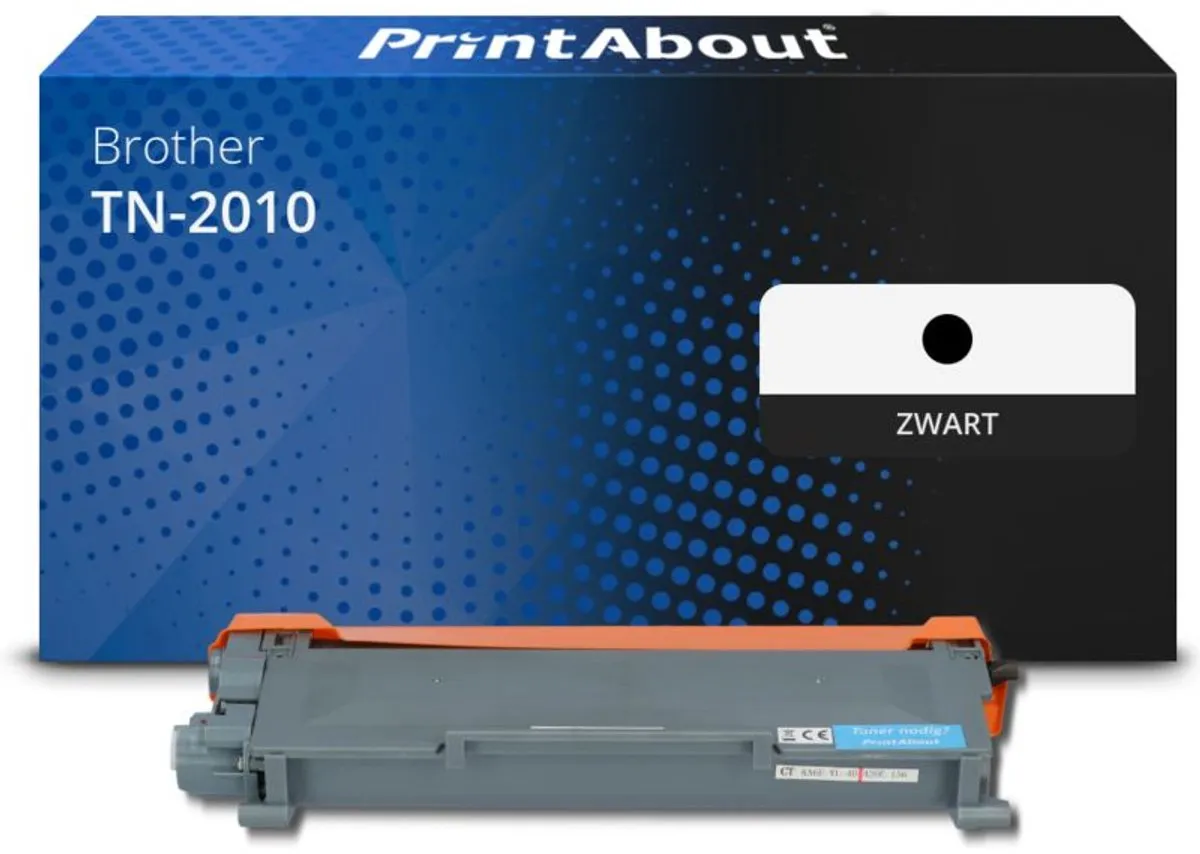PrintAbout Brother TN-2010 Toner Zwart