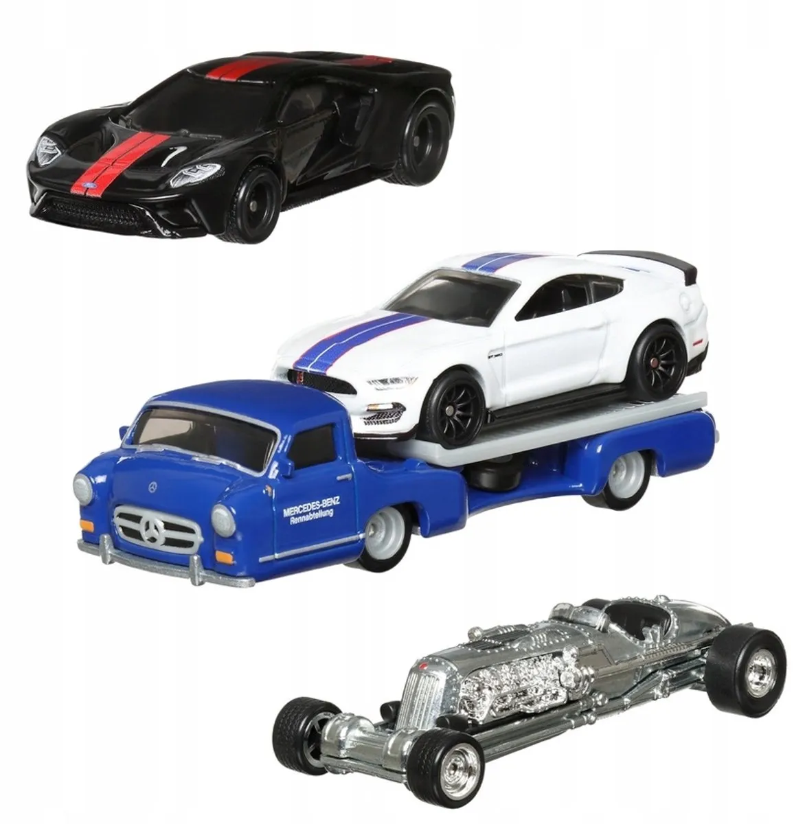 Hot Wheels Premium Jay Leno Verzamelautoset - 4 Stuks - afbeelding 4 van 5