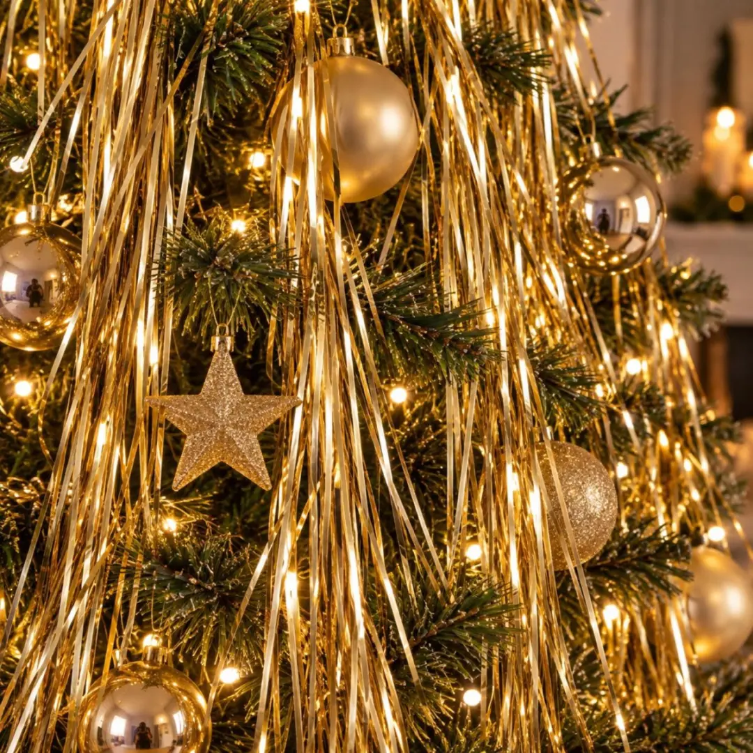 Decoris kerstboom folie slieren