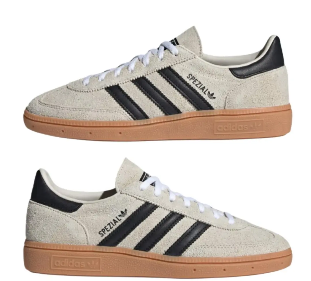 Adidas Handball Spezial Sneakers - Lichtgrijs/Zwart - afbeelding 4 van 6