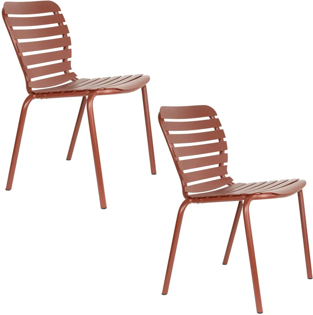 Zuiver Vondel Tuinstoel Rood