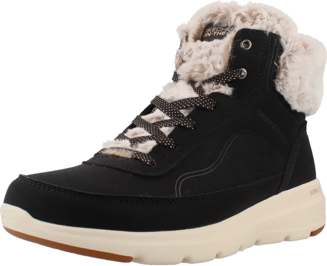 Skechers Glacial Ultra Go Dames Veterboot - Zwart 39 - afbeelding 5 van 6