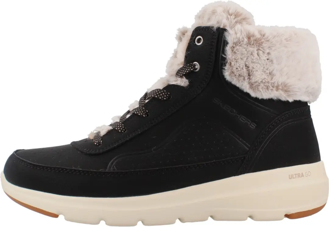 Skechers Glacial Ultra Go Dames Veterboot - Zwart 39 - afbeelding 3 van 6
