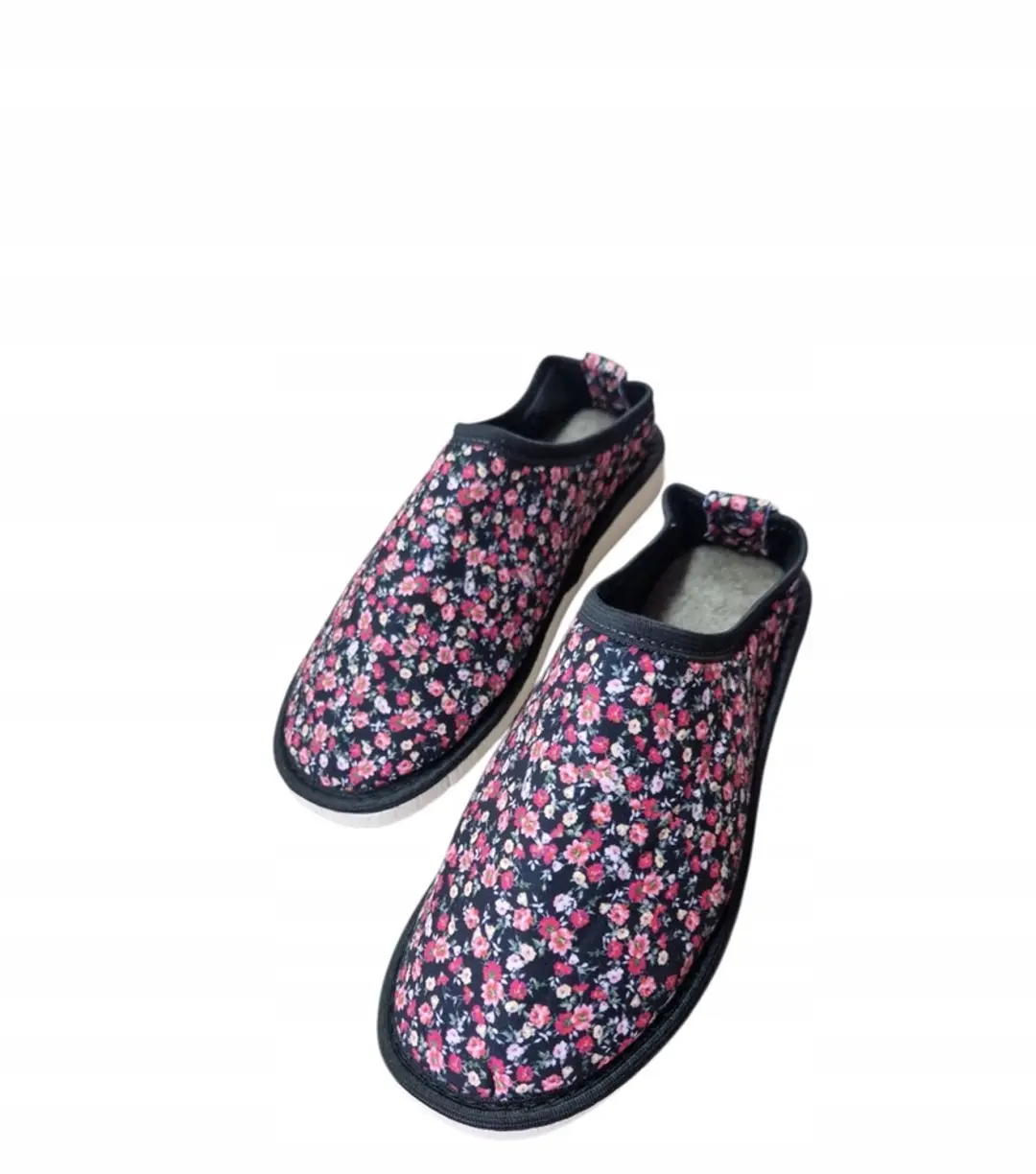 Dames pantoffels Maximus met bloemenprint, maat 40-41