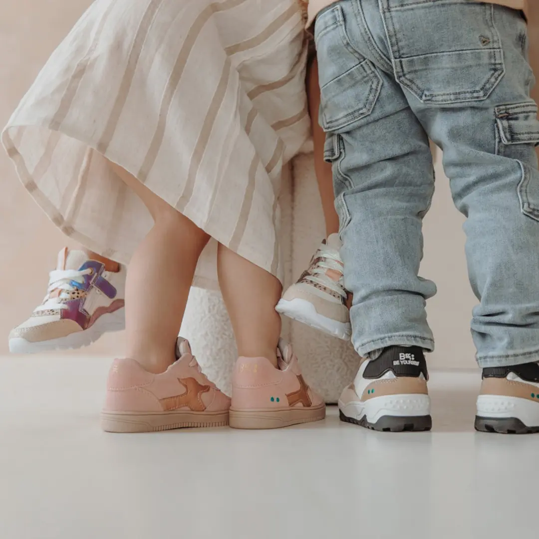 BunniesJR Monica Mellow Lage Sneakers - Roze - Maat 24 - afbeelding 2 van 6