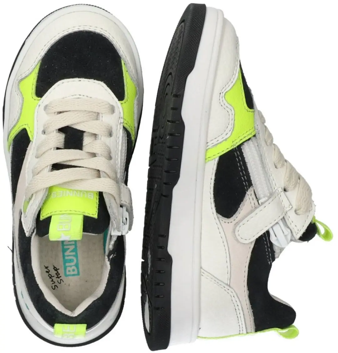 BunniesJR Bob Baas Lage Sneakers 225492 - Wit - afbeelding 4 van 6