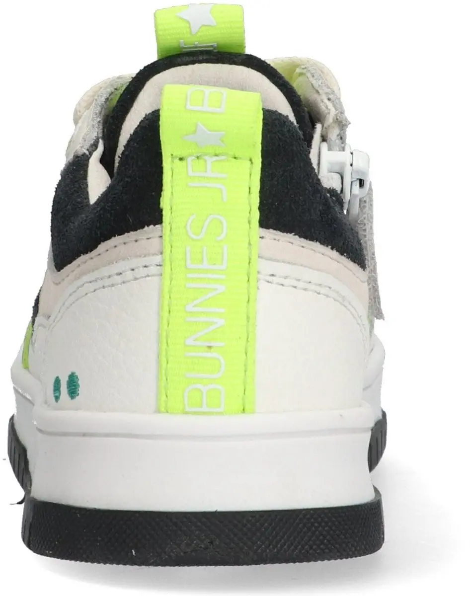 BunniesJR Bob Baas Lage Sneakers 225492 - Wit - afbeelding 3 van 6