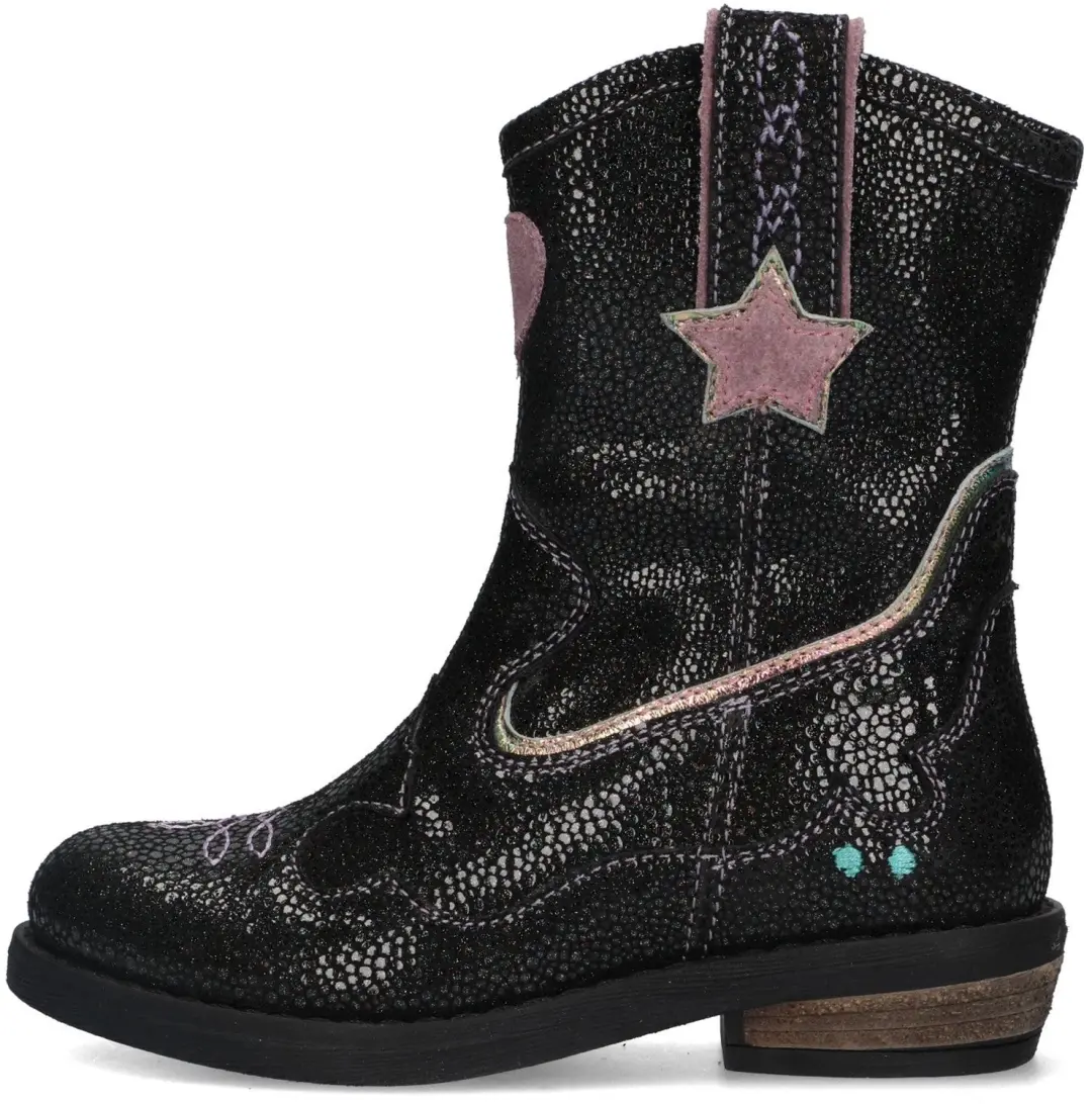 BunniesJR RODEO Meisjes Western Laarzen - Zwart - afbeelding 5 van 6