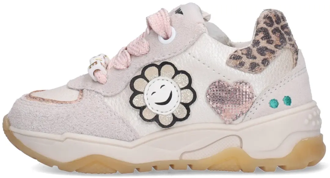 BunniesJR Camille Chunky Lage Sneakers - Grijs - afbeelding 6 van 6