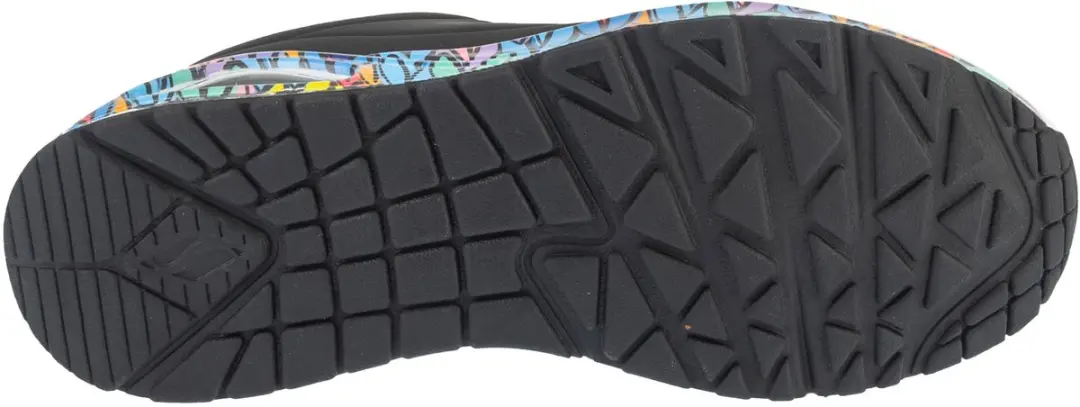Skechers Uno Ravaged Love Sneakers - Zwart 36.5 - afbeelding 4 van 5