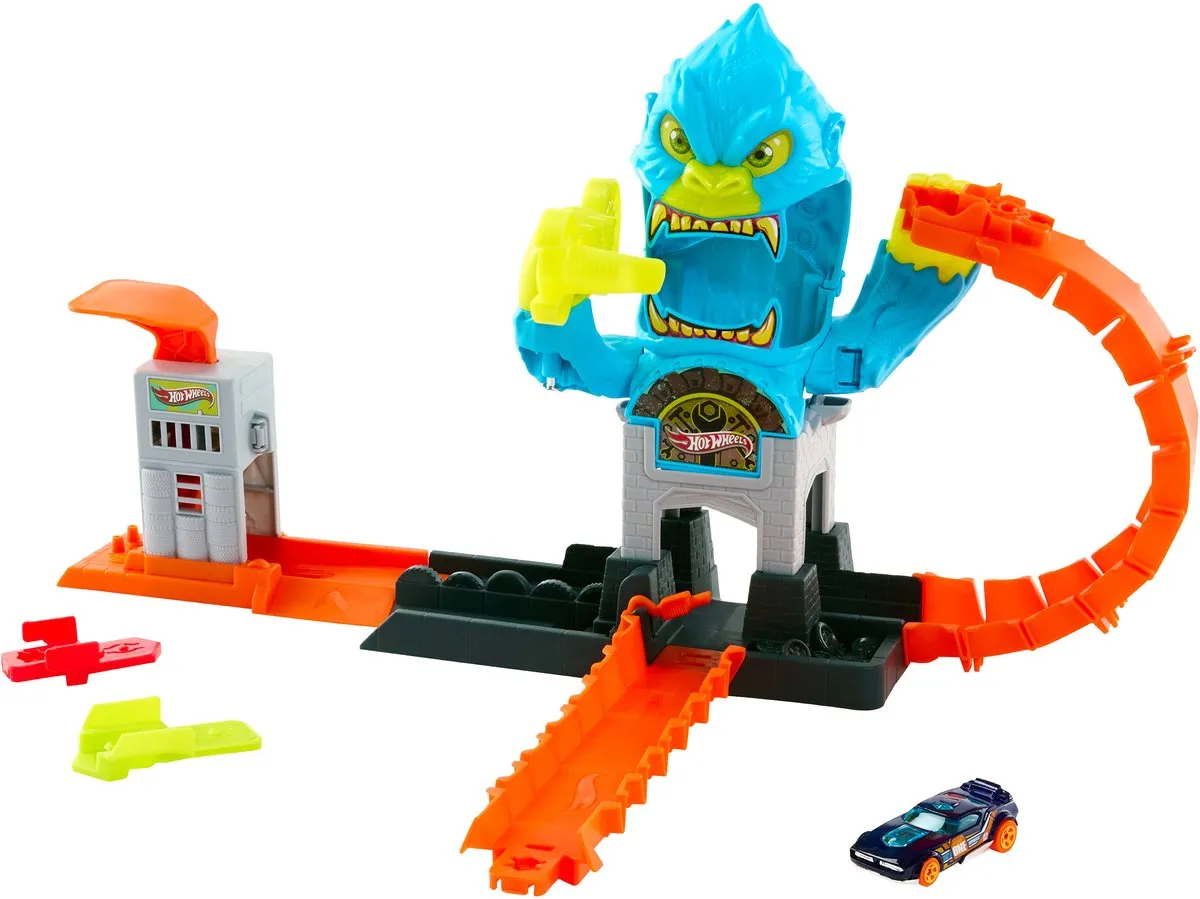 Hot Wheels City Gorilla Aanval Speelset JHL92