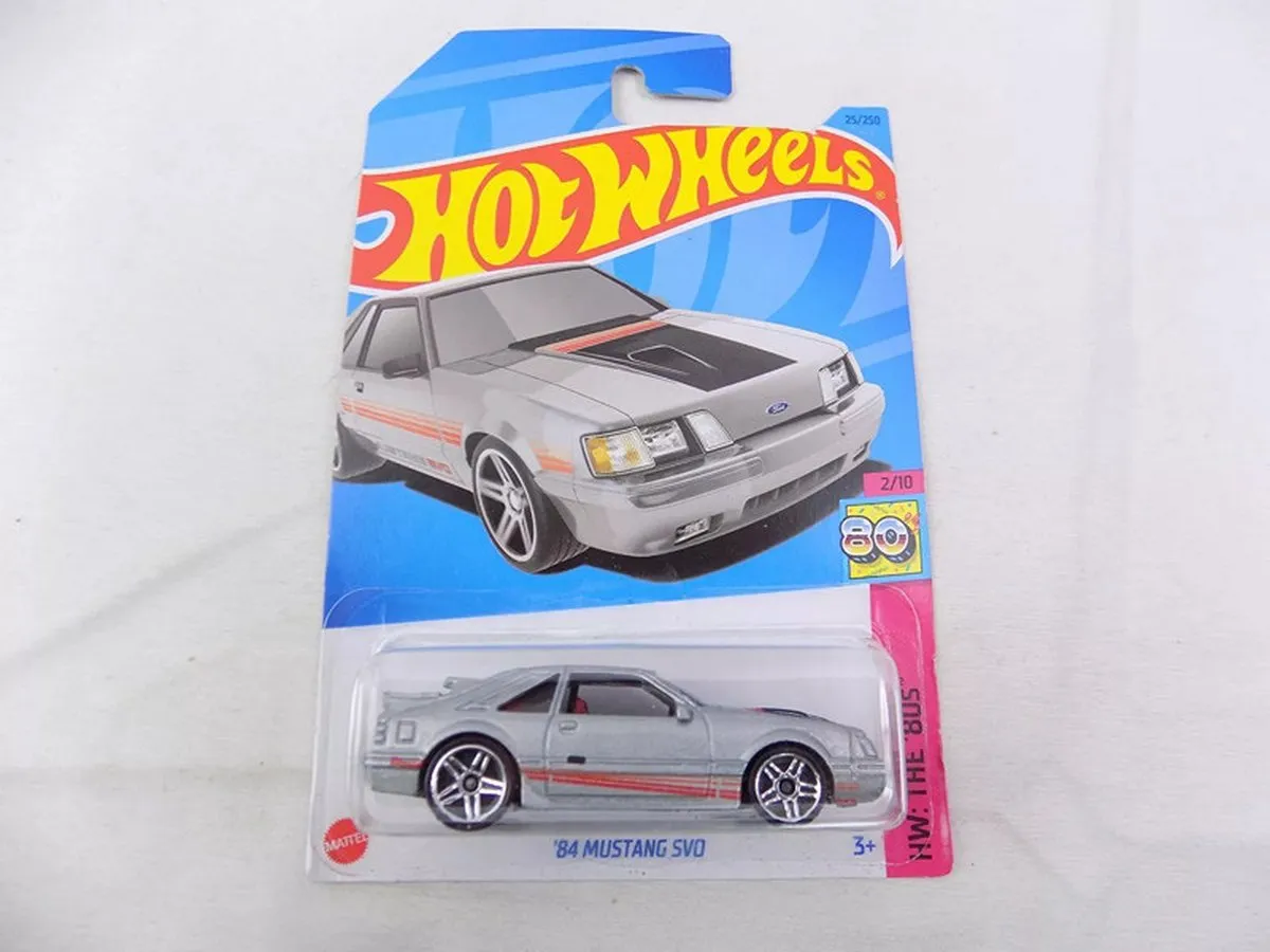 Hot Wheels 84 Mustang SVO Die Cast Voertuig