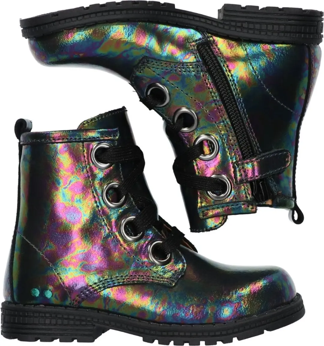 BunniesJR Tosca Trots Combat Boots Meisjes - 23 - afbeelding 3 van 6