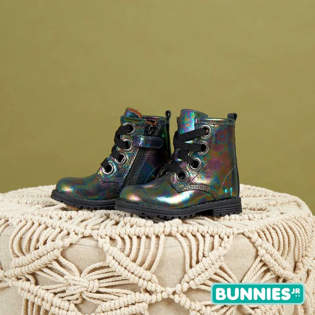 BunniesJR Tosca Trots Combat Boots Meisjes - 23 - afbeelding 6 van 6