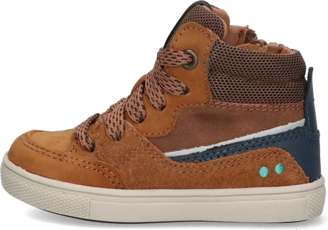 BunniesJR Liv Louw Hoge Sneakers - Bruin - afbeelding 4 van 6