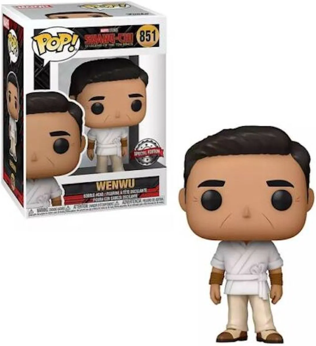 Marvel Funko POP! Shang-Chi-Wen Wu 851 Verzamelfiguur - Multicolor
