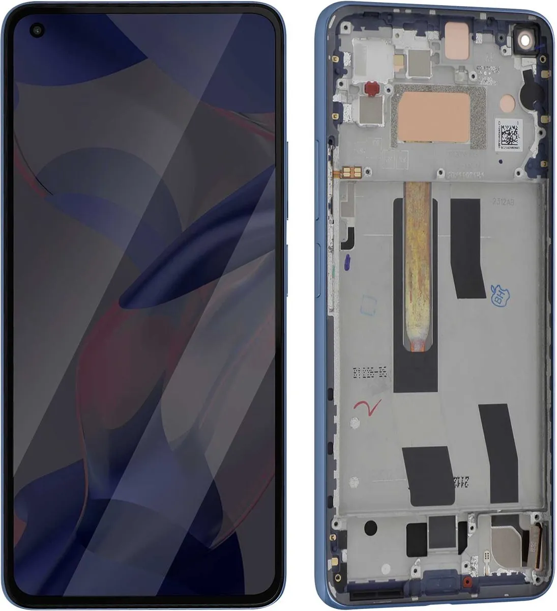Xiaomi 11 Lite 5G NE Origineel Scherm - Blauw