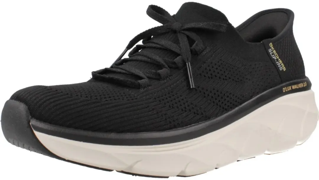 Skechers D'lux Walker 2.0 Slip-Ins Sneakers - Zwart - afbeelding 3 van 6