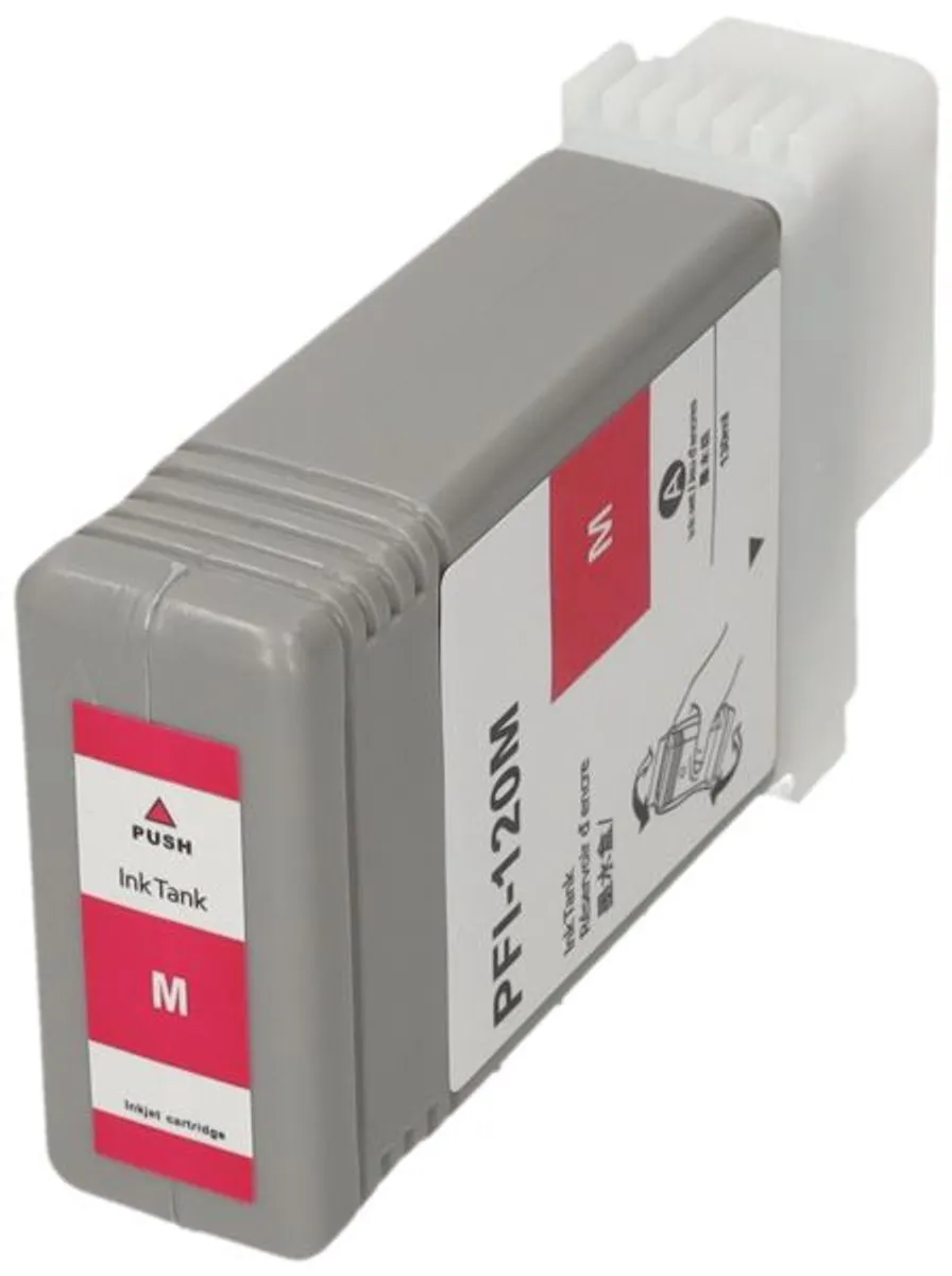 PrintAbout PFI-120M Inktcartridge Magenta - 130ml - Canon