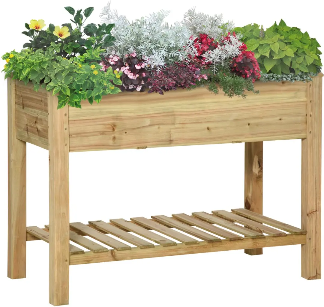 Verhoogde plantenbak van Outsunny