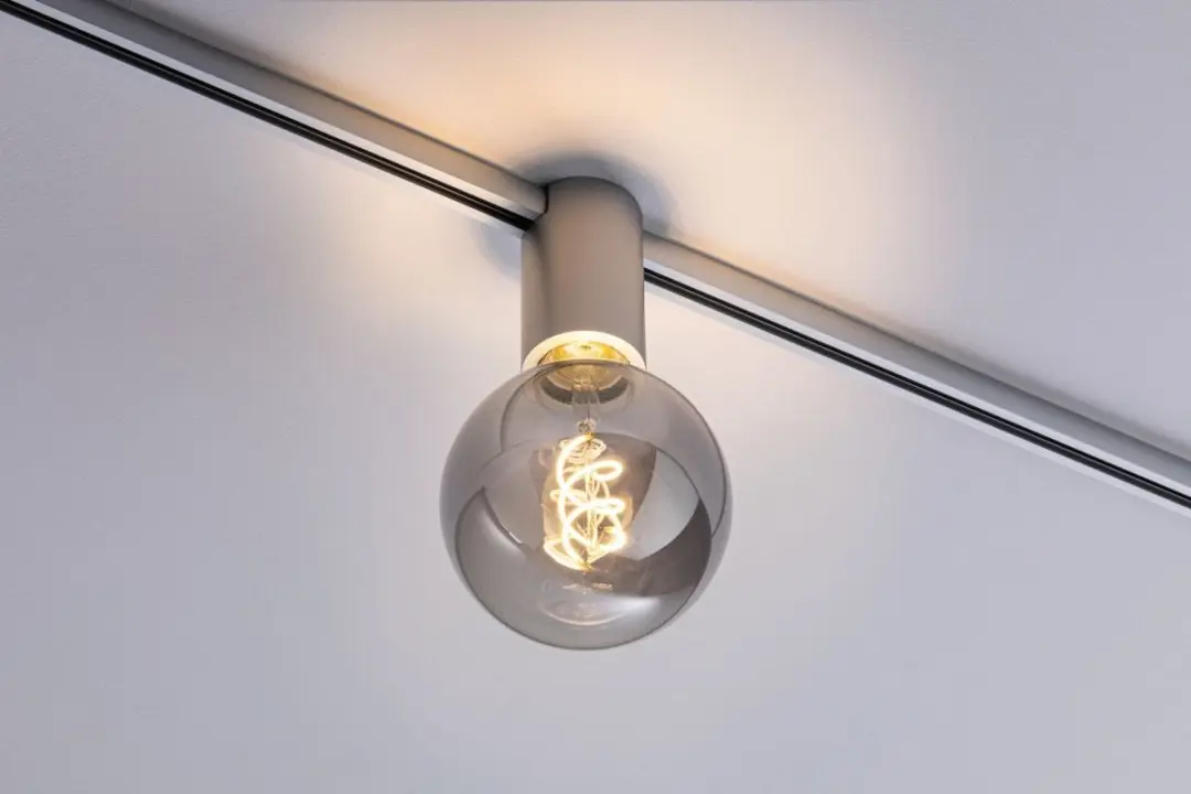 Paulmann URail Plafondlamp E27 - Mat chroom - afbeelding 5 van 6