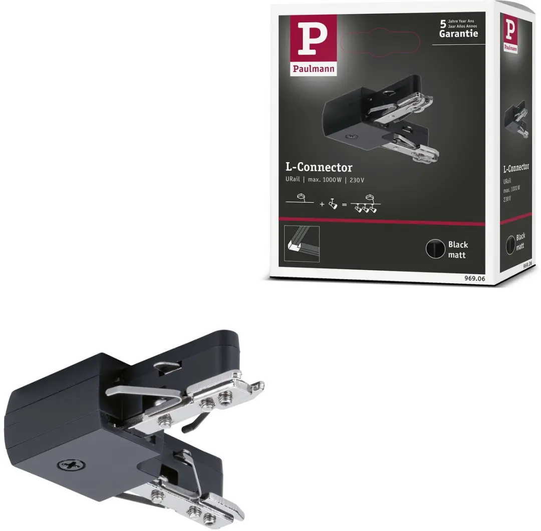 Paulmann URail L-stuk 62x62mm 1000W