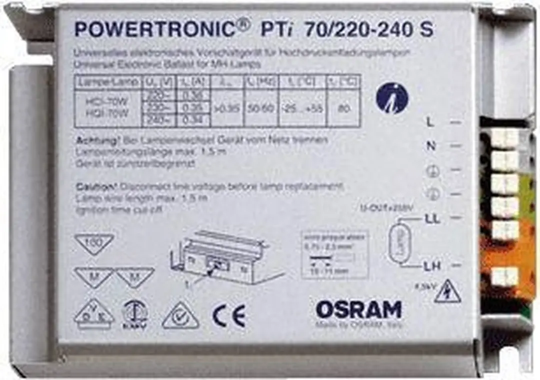 Osram Powertronic Voorschakelapparaat 70W