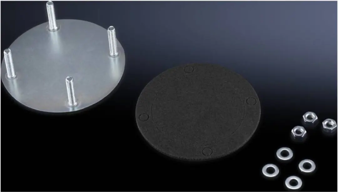 Rittal CP 6505.500 Coverplate - Chroom - afbeelding 3 van 4