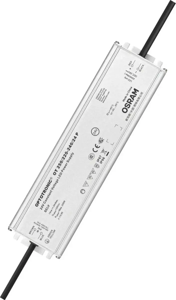 Osram LED Driver 250W 24.2V IP66 - afbeelding 2 van 3