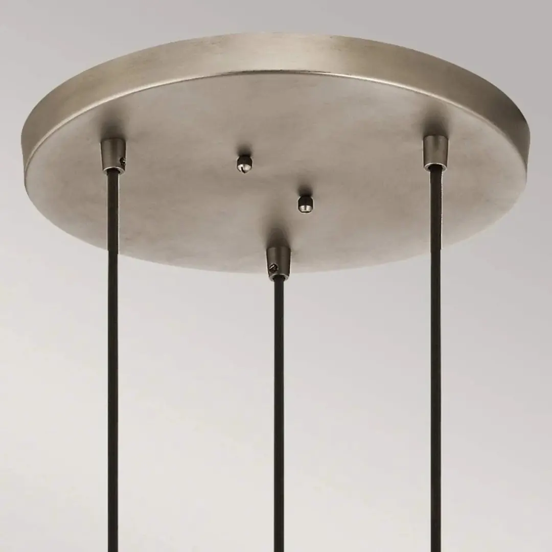 Elstead Ronde Plafondplaat Antique Pewter - afbeelding 4 van 5