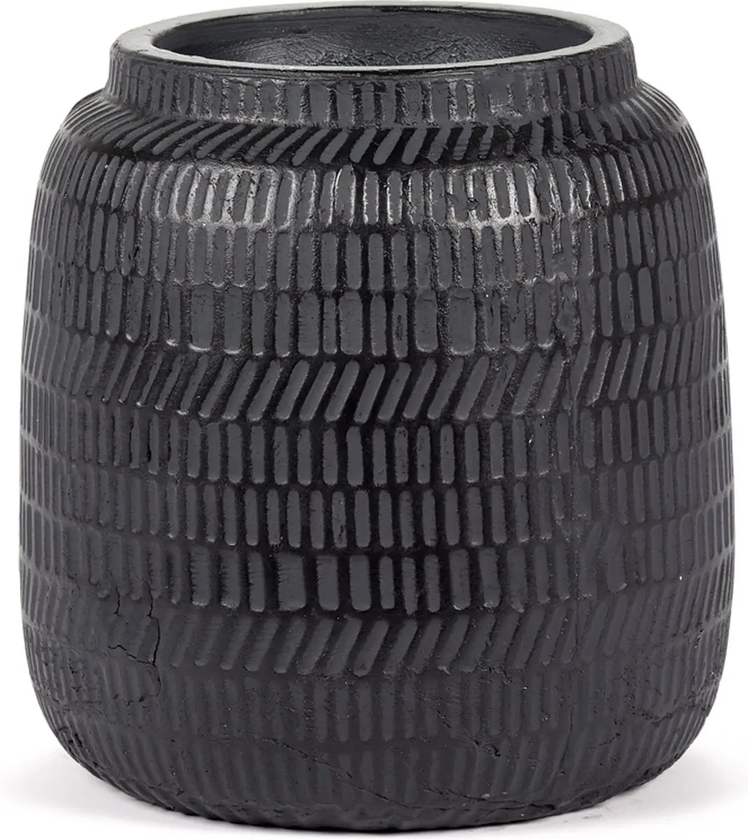 Serax Bloempot-Sierpot Zwart D 20 cm H 21 cm