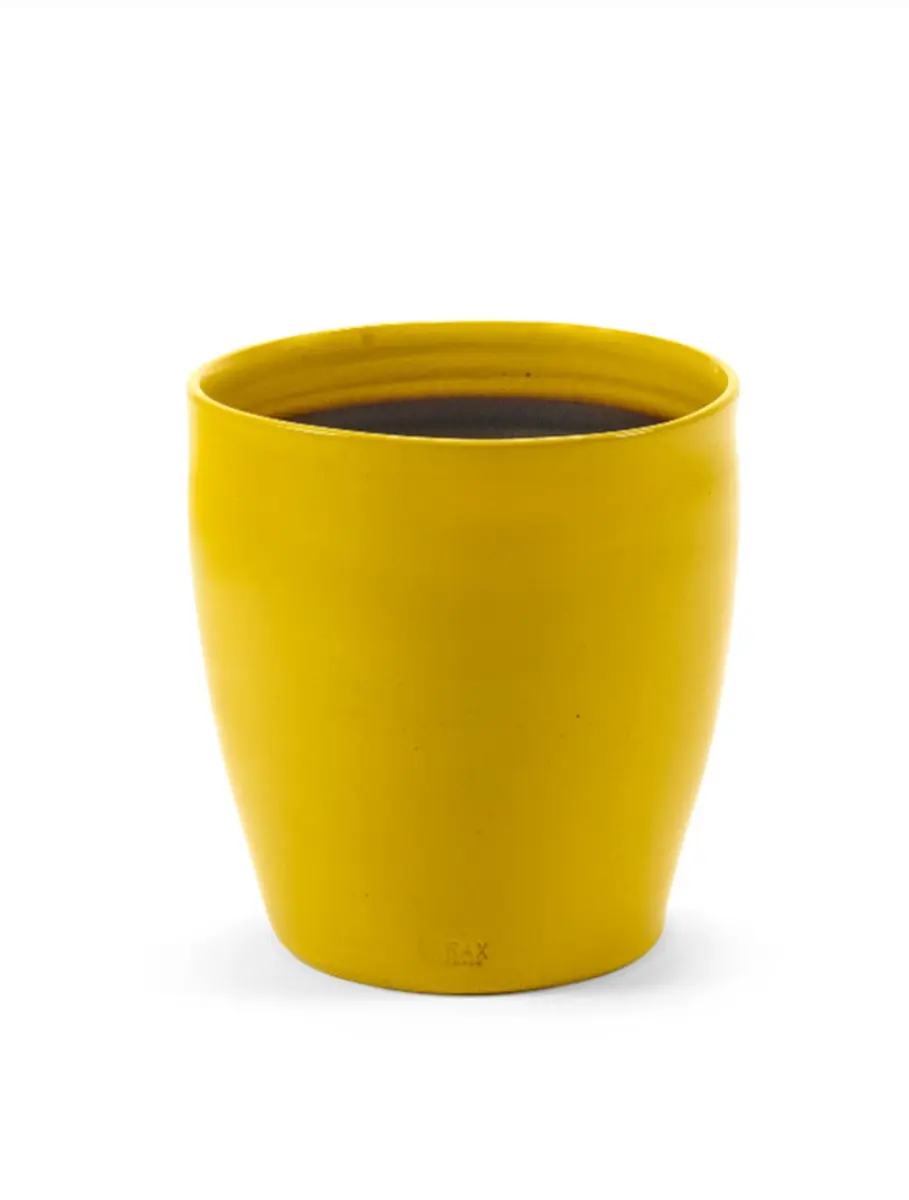Serax - Glazed shades - Bloempot M - Geel - 30 Ø