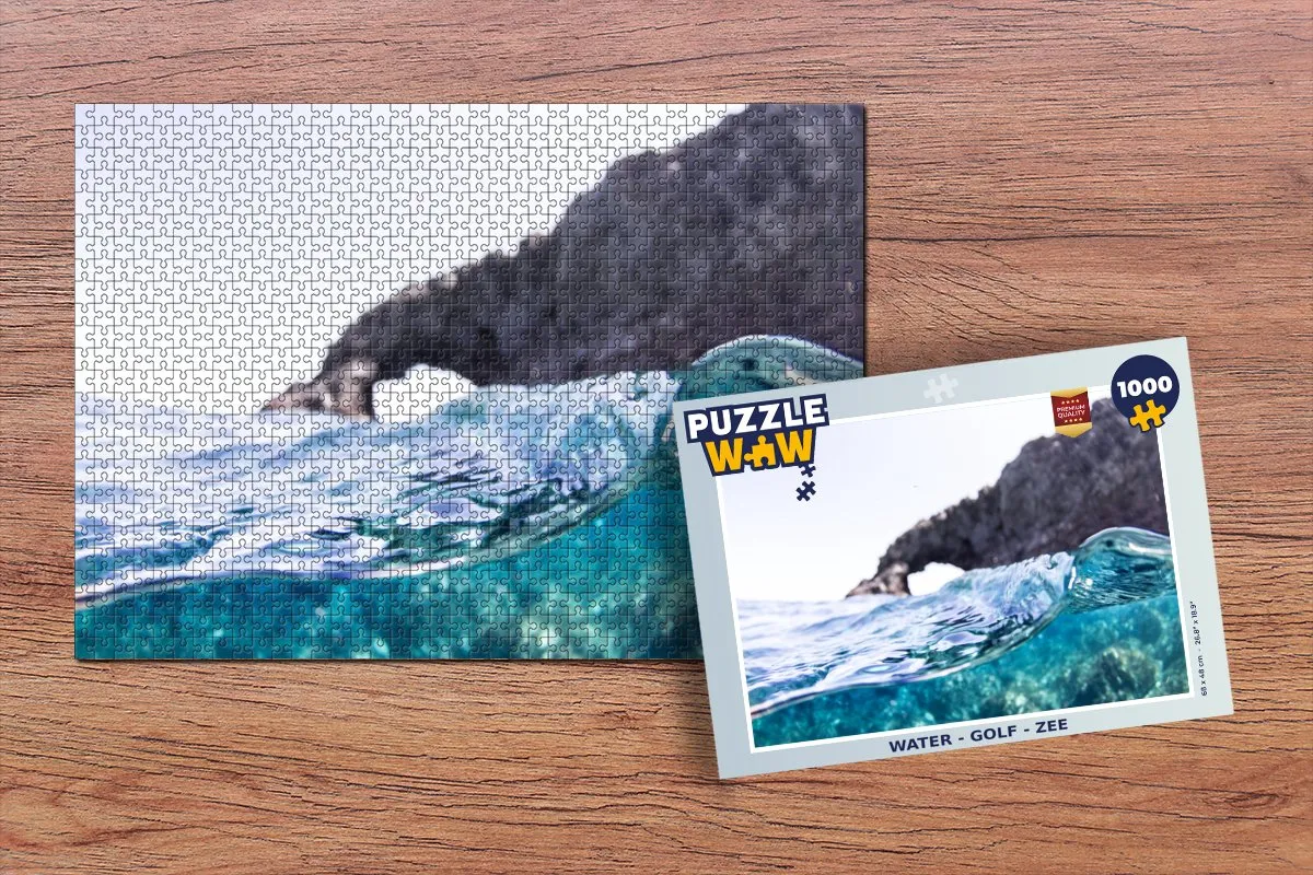 PuzzleWow Legpuzzel 1000 Stuks - Multicolor
