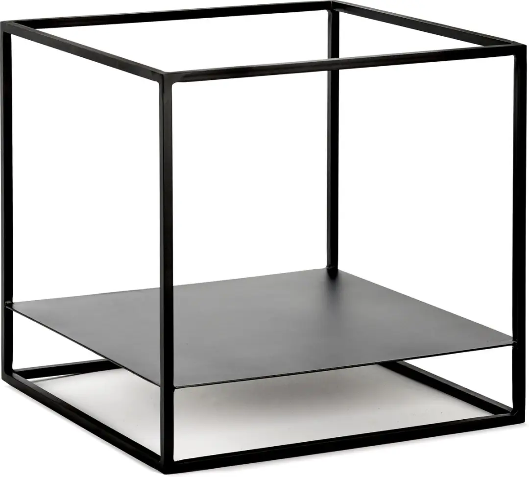 Serax Plantentafel-Plantenrek Metaal Zwart D 40 cm x L 40 cm x H 38 cm