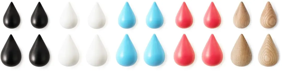 Normann Copenhagen Dropit Haak - M - Wit - afbeelding 3 van 6
