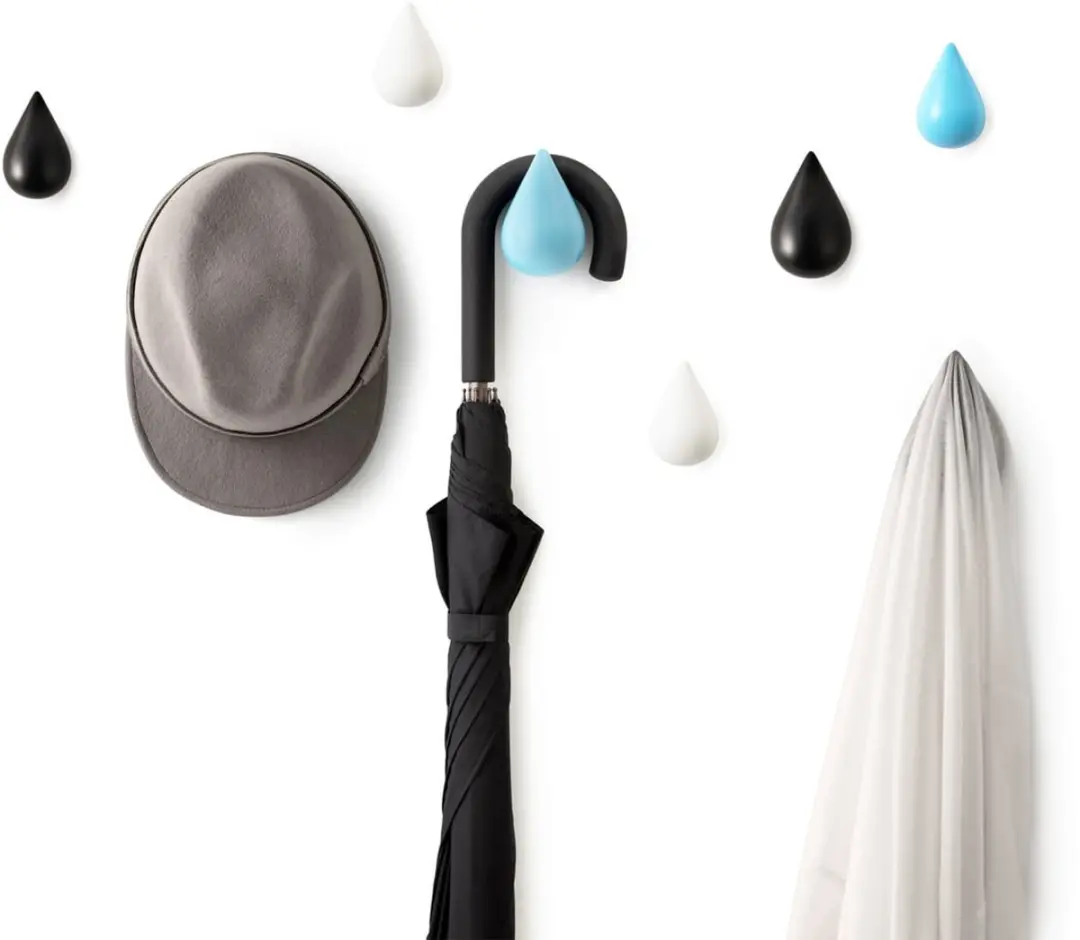 Normann Copenhagen Dropit Haak - M - Wit - afbeelding 6 van 6