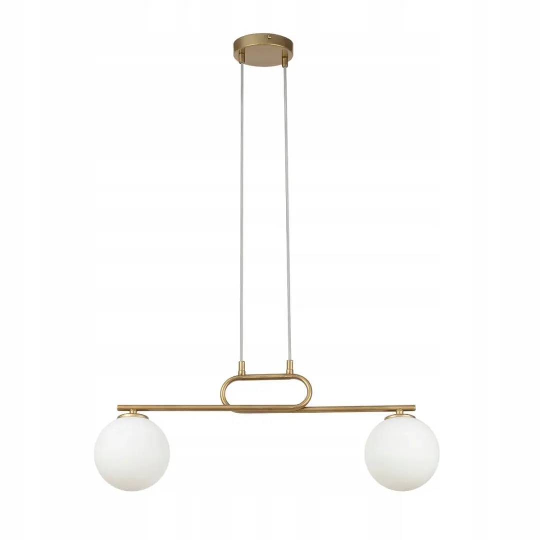 Sigma TES 2 hanglamp met melkglazen bollen
