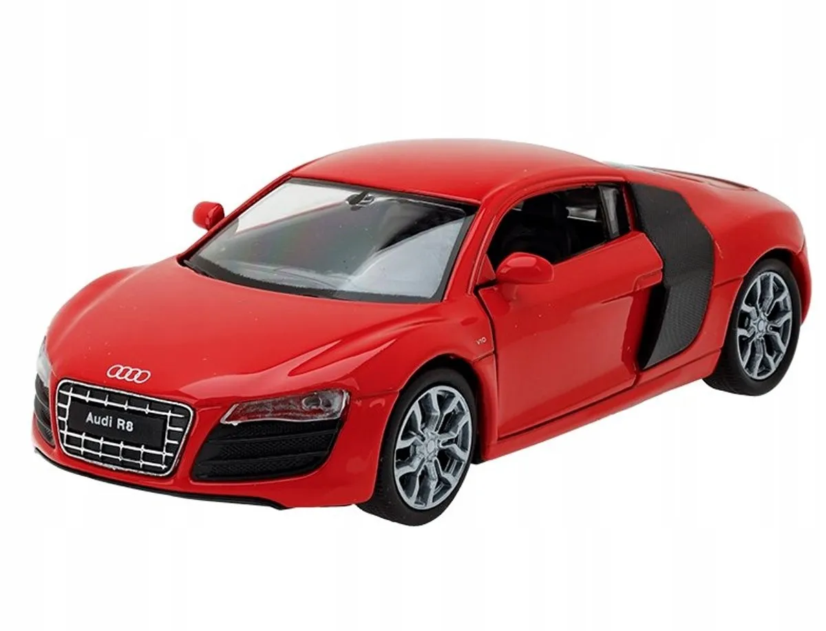 Audi R8 V10 Coupe 2009 Modelauto 1:32 - Rood