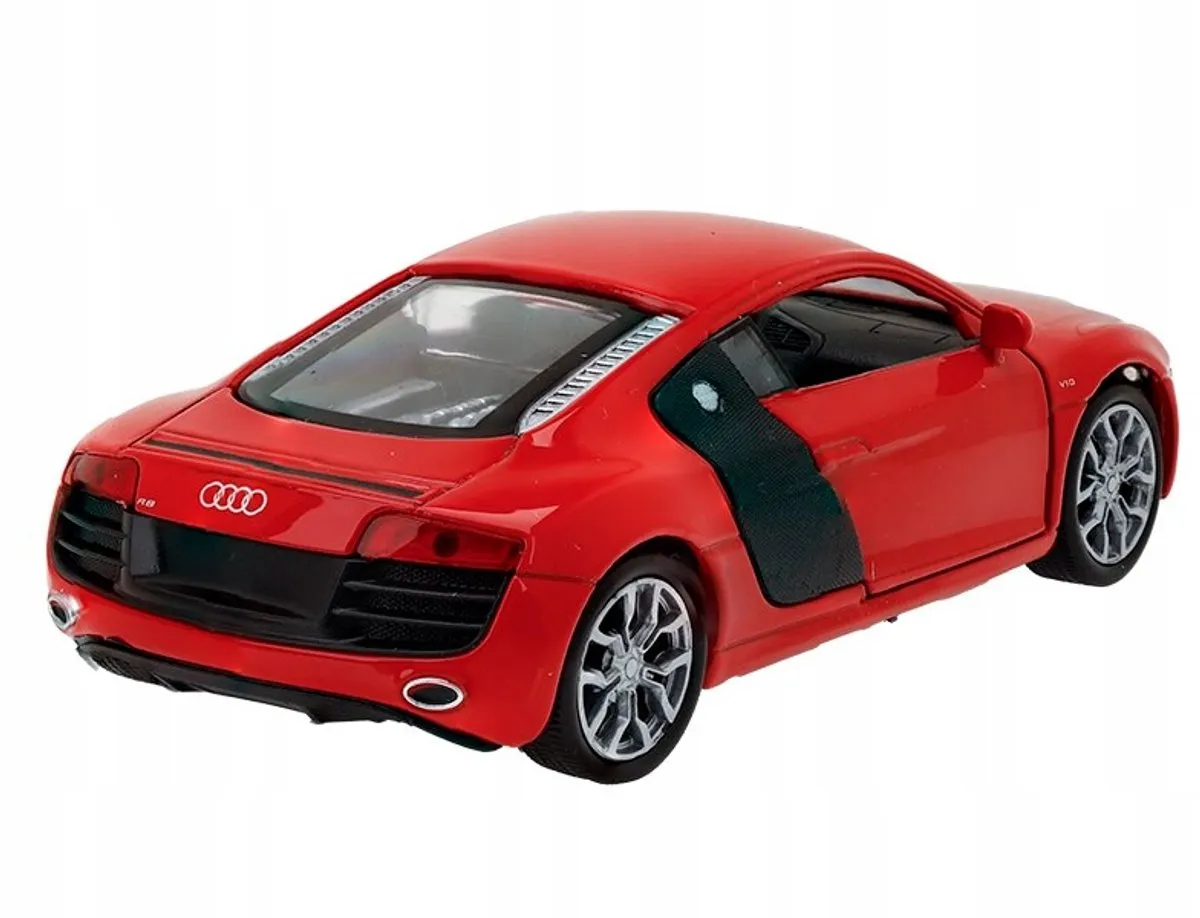 Audi R8 V10 Coupe 2009 Modelauto 1:32 - Rood