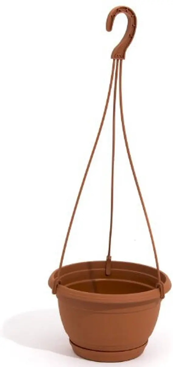 ‎Hangende bloempot Agro kunststof D16cm H11cm terracotta‎