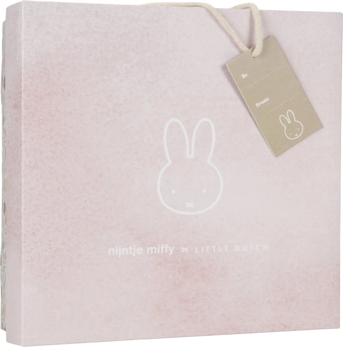 Nijntje Little Flowers Giftset - Knuffel, Doekje & Rammelaar