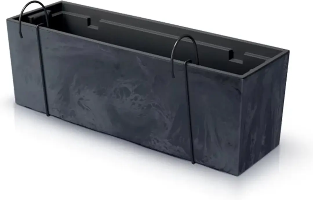 Prosperplast Urbi Case Balkonbak 58x18x19,5cm Antraciet