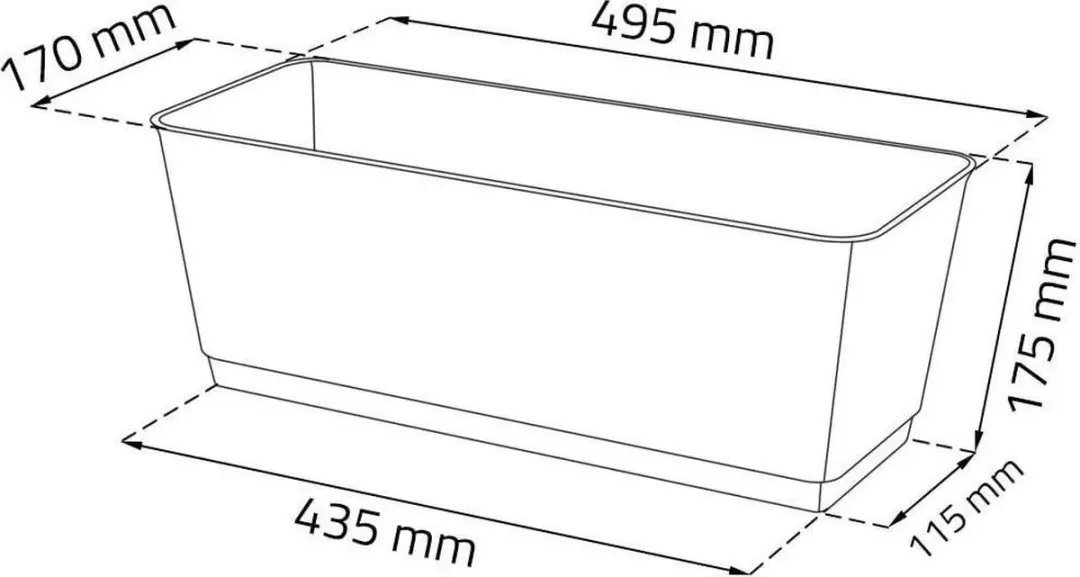 Monzana Balkondoos Ratolla Antraciet 12L - afbeelding 2 van 5