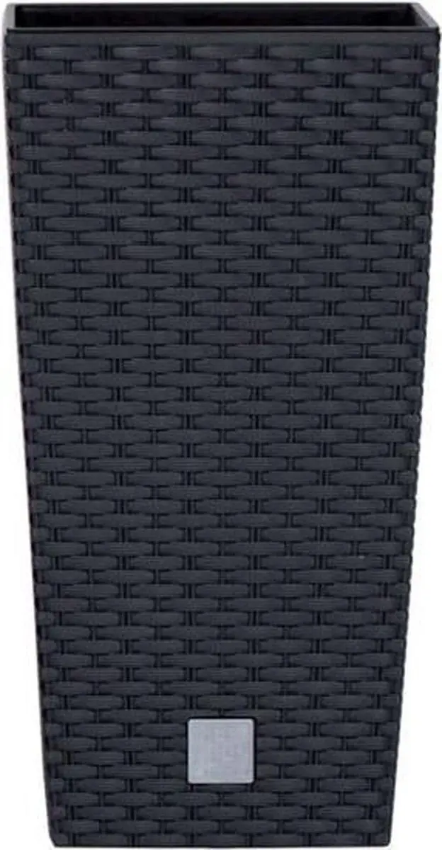 Prosperplast Rato Square Bloempot 17x32,4cm - 7L - Antraciet - afbeelding 5 van 5