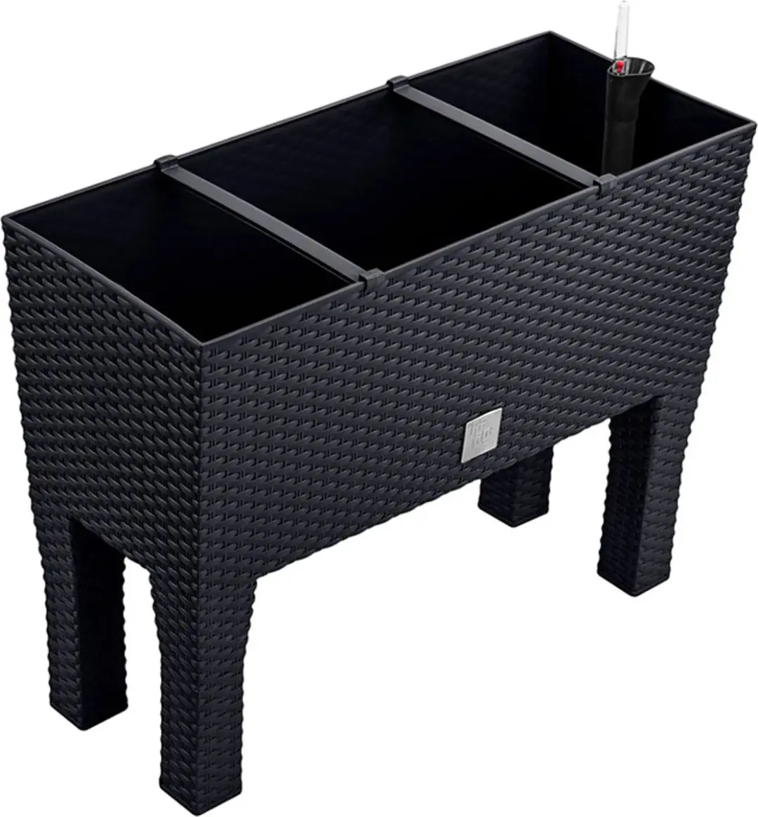 Prosperplast Rato Bloembak met irrigatie - 60x25x46cm Antraciet - afbeelding 4 van 6
