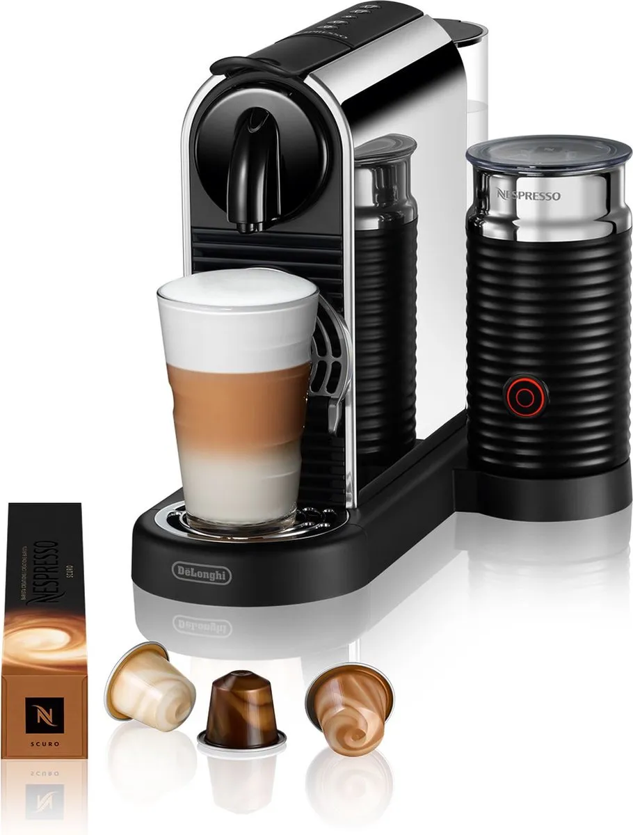 De'Longhi Nespresso CitiZ Platinum & Milk EN330.M Koffiecupmachine